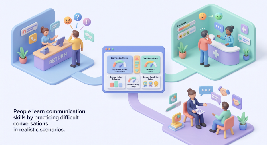 Teaching Customer Interaction Skills Through Active Practice 
